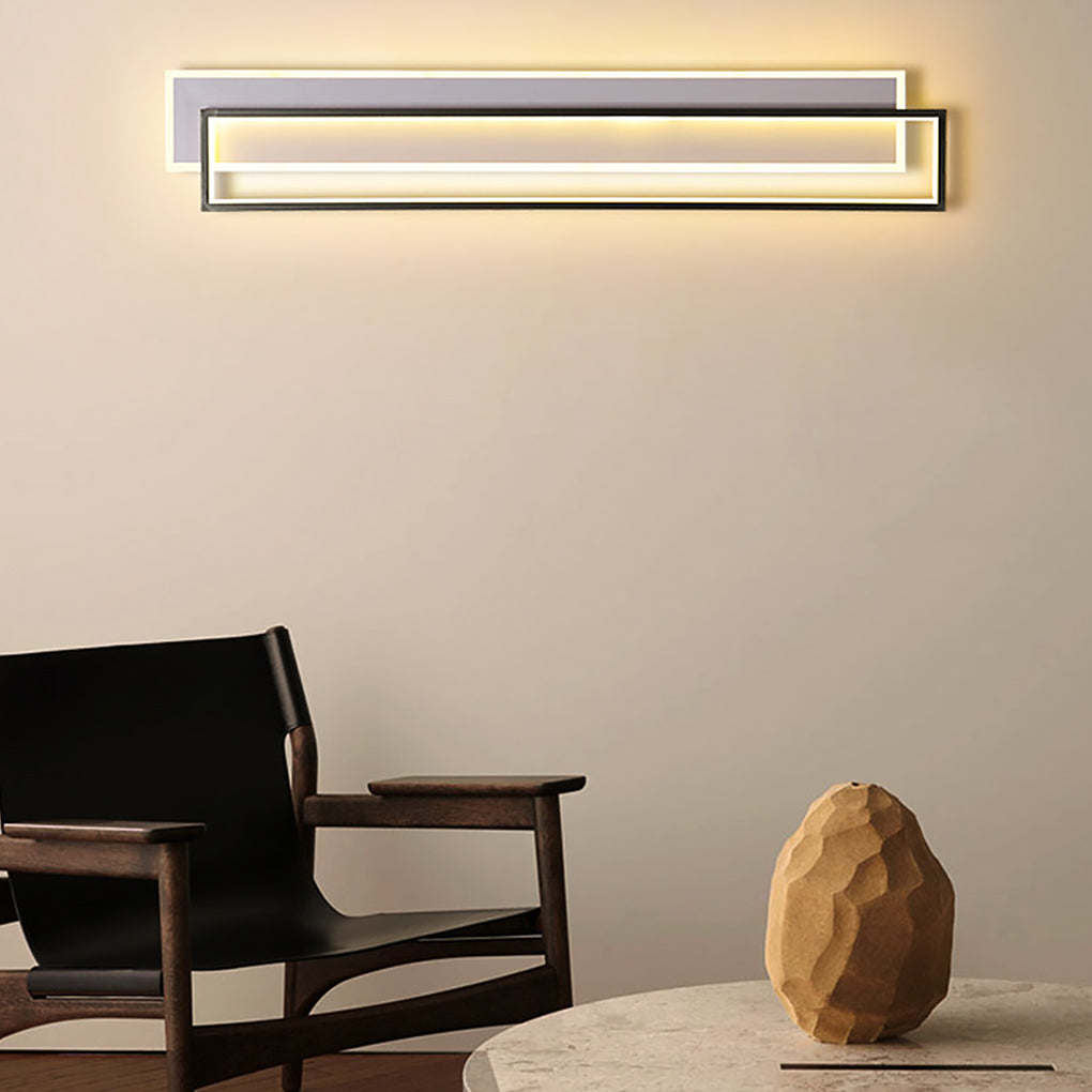 Minimalist Personalized Creative LED Three Color Dimming Strip Wall Lamp - Lighting > Wall Lights > LED Wall Lights - DINIBLO 