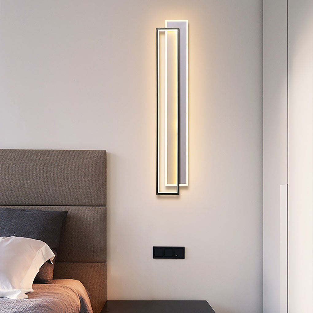 Minimalist Personalized Creative LED Three Color Dimming Strip Wall Lamp - Lighting > Wall Lights > LED Wall Lights - DINIBLO 