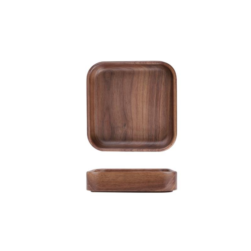 Rustic Black Walnut Serving Trays Bowls Plates - Organization > Storage Containers > Storage Baskets & Bins & Boxes - DINIBLO 