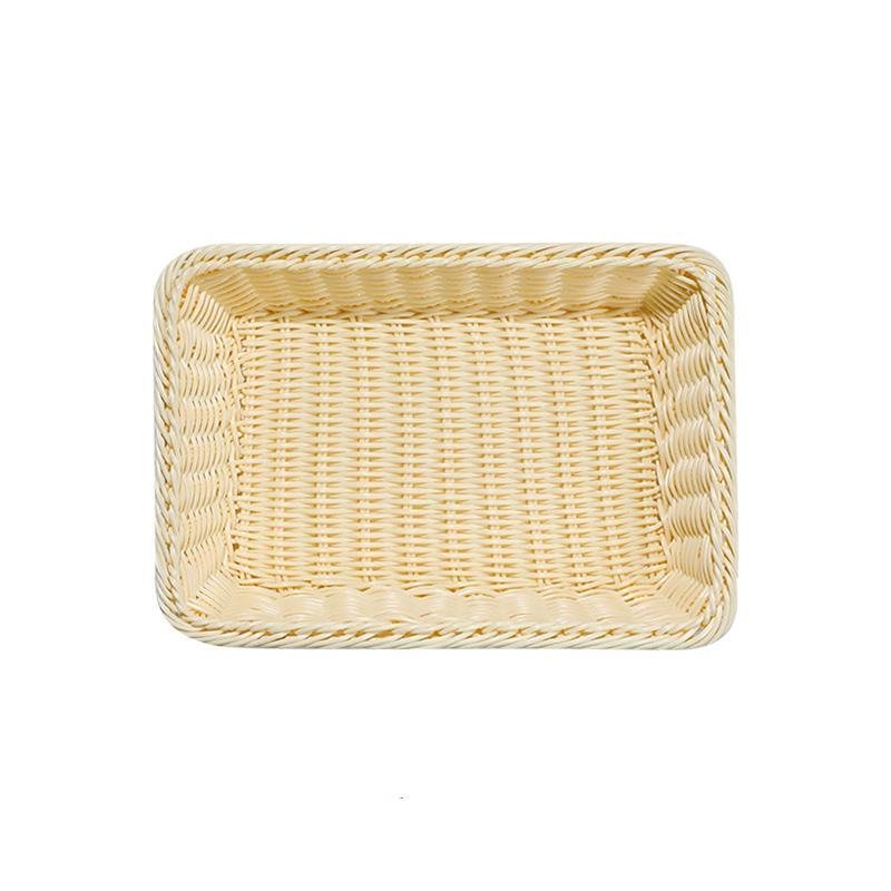 Large Rectangle Fruit Serving Tray Basket - Organization > Storage Containers > Storage Trays - DINIBLO 