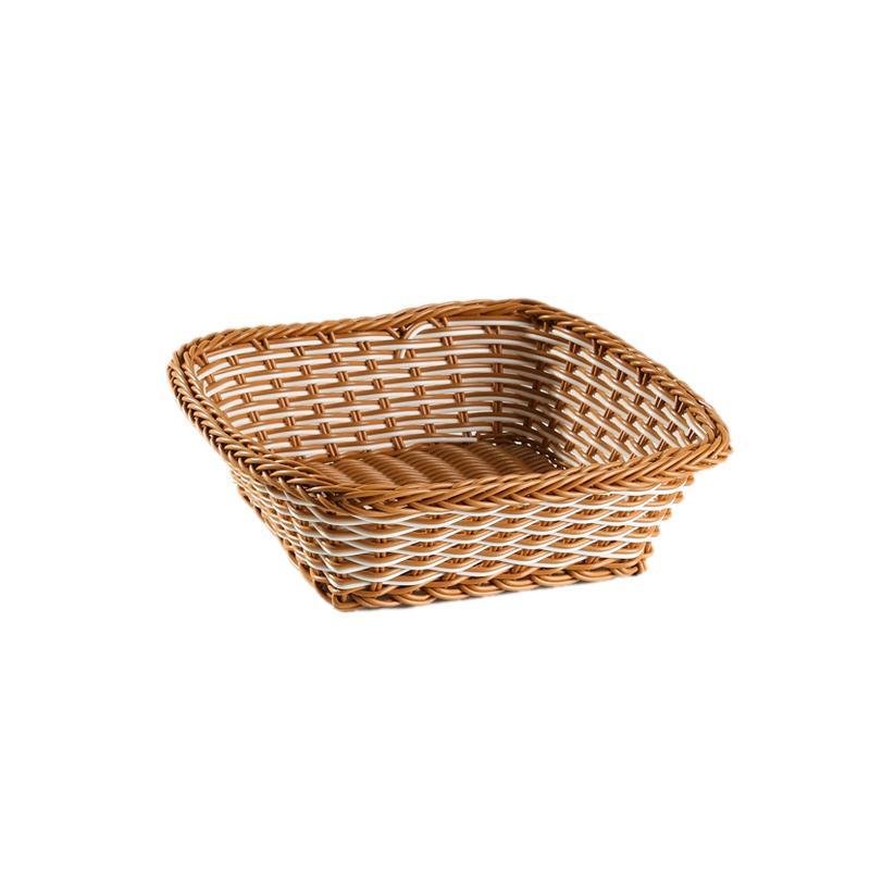 Square Storage Basket Food Hamper - Organization > Storage Containers > Storage Baskets & Bins & Boxes - DINIBLO 