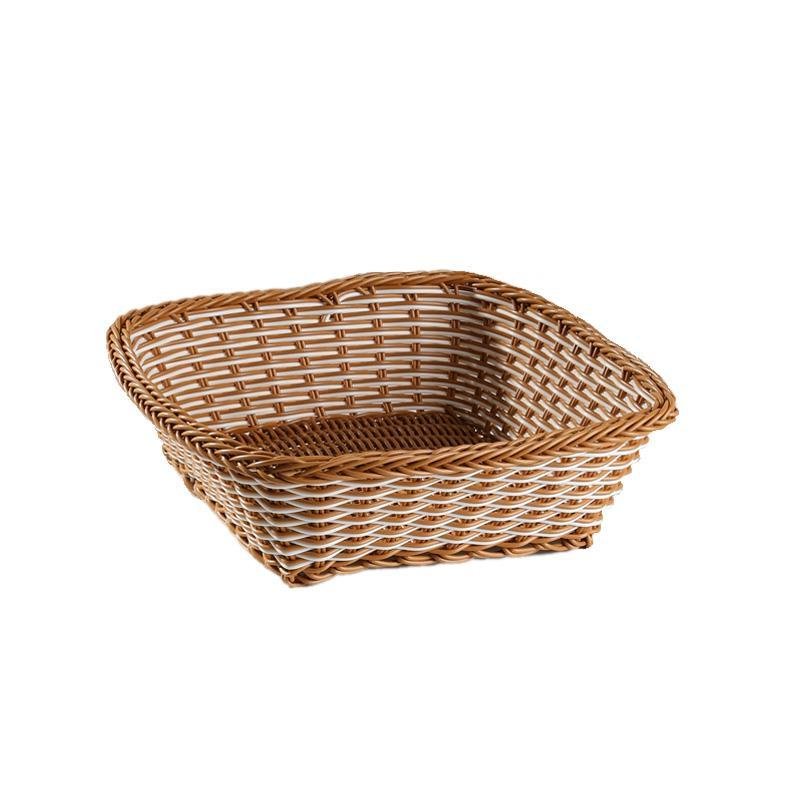 Square Storage Basket Food Hamper - Organization > Storage Containers > Storage Baskets & Bins & Boxes - DINIBLO 