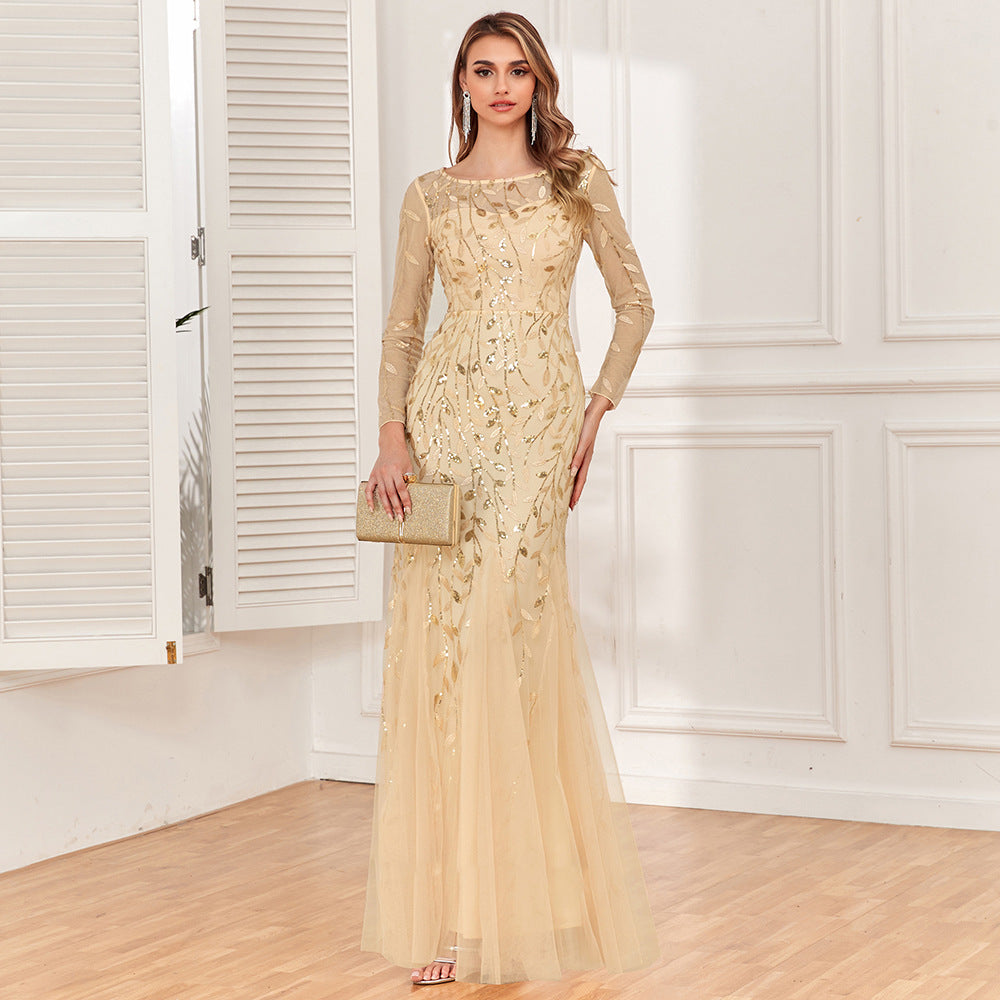 Fishtail Banquet Evening Dress - Dresses - DINIBLO 