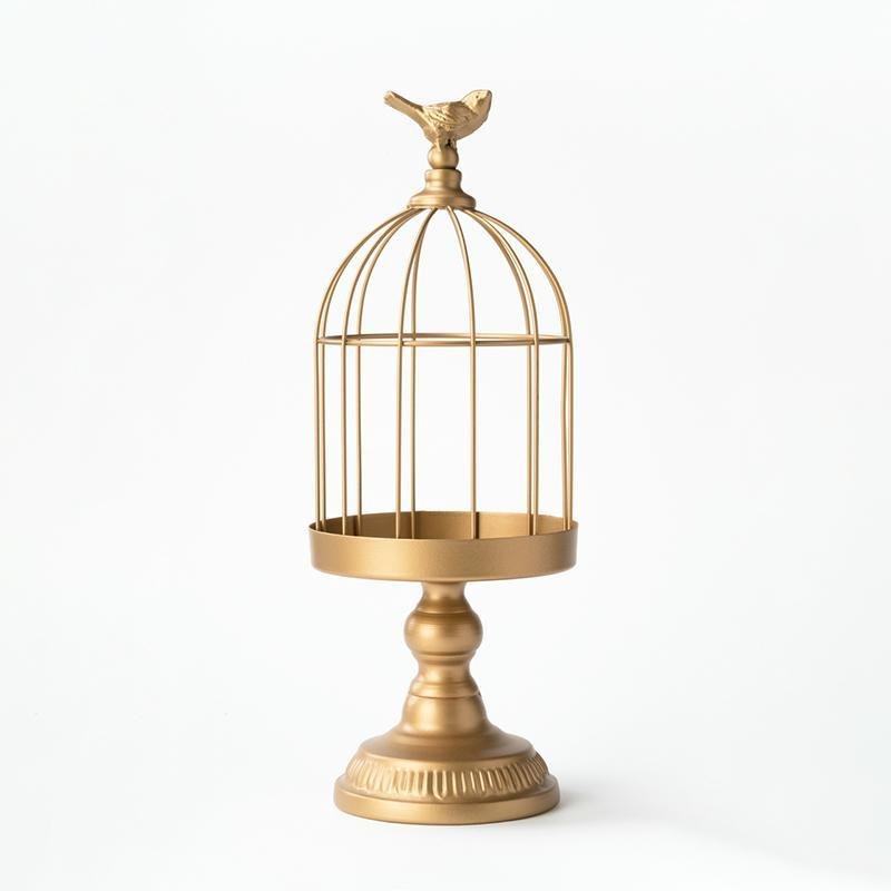 Gold Crown Shaped Iron Candle Holder - Home Decor > Candle holders & Lanterns > Lanterns - DINIBLO 