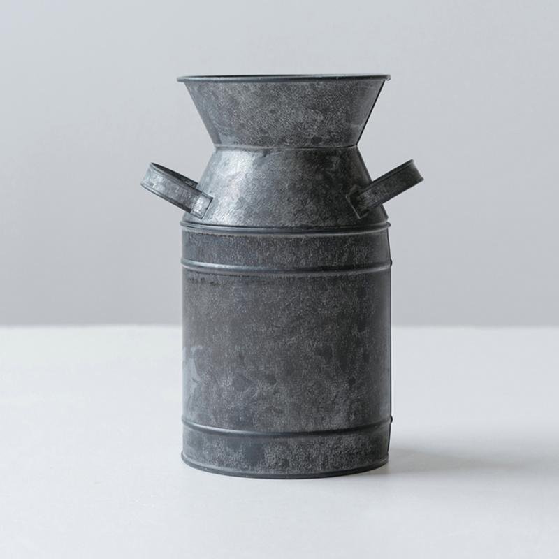 Rustic Iron Jug Water Milk Container - Home Decor > Home Accessories > Decorative Objects - DINIBLO 