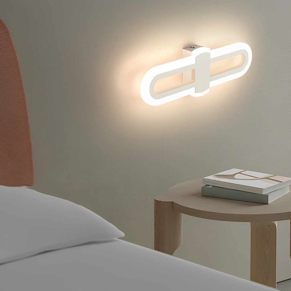 Rounded Rectangular Creative LED Modern Wall Lamp Wall Sconces Lighting - Lighting > Wall Lights > Wall sconces - DINIBLO 