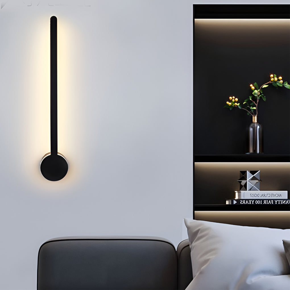 Round Strip LED Modern Wall Sconce Lighting Wall Lamp Wall Light Fixture - Lighting > Wall Lights > LED Wall Lights - DINIBLO 