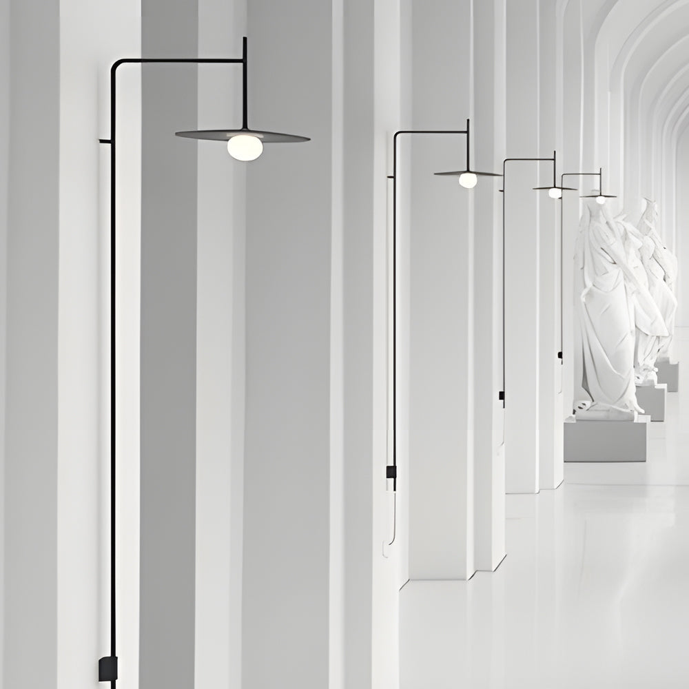 Minimalist Long Pole Surface Mounted with US Plug Nordic Wall Lamp - Lighting > Wall Lights > Swing Arm Wall Sconces - DINIBLO 