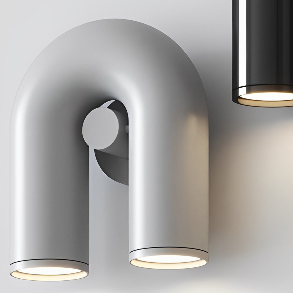 Rotatable U-Shaped Water Pipe LED Nordic Wall Lamp Wall Sconces Lighting - Lighting > Wall Lights > Wall sconces - DINIBLO 