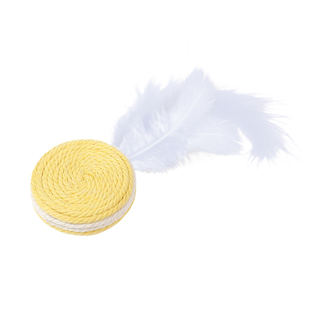 Interactive Cat Rope Feather Toys With Sound - Cat Toys - DINIBLO 