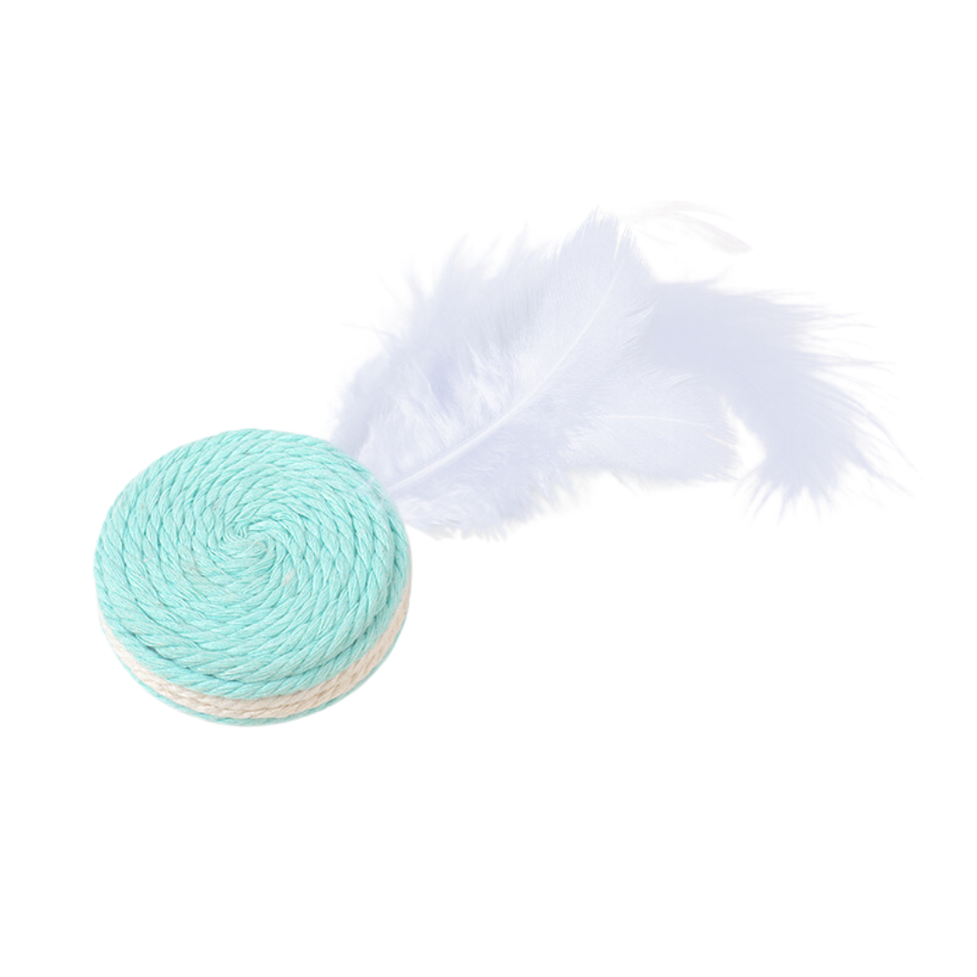 Interactive Cat Rope Feather Toys With Sound - Cat Toys - DINIBLO 