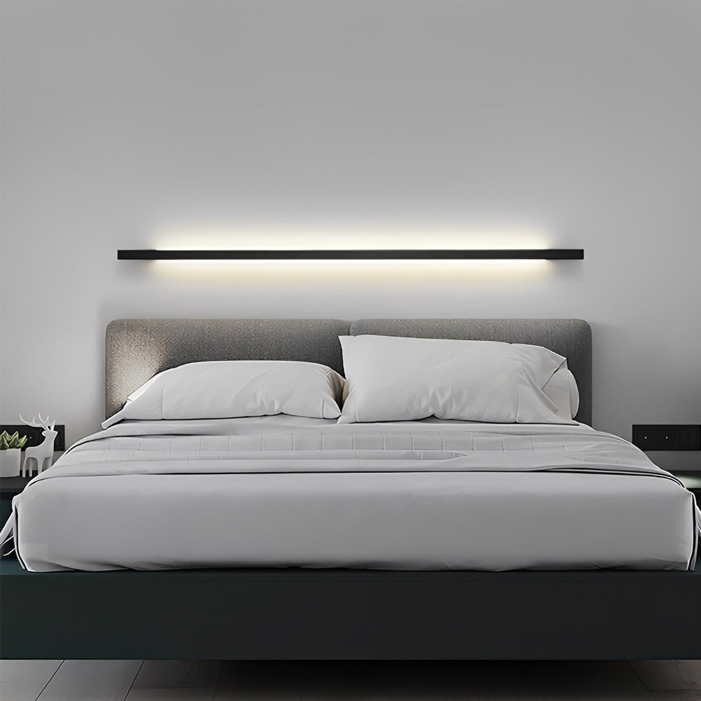 Minimalist Strip Three Step Dimming LED Black Postmodern Wall Lamp - Lighting > Wall Lights > LED Wall Lights - DINIBLO 