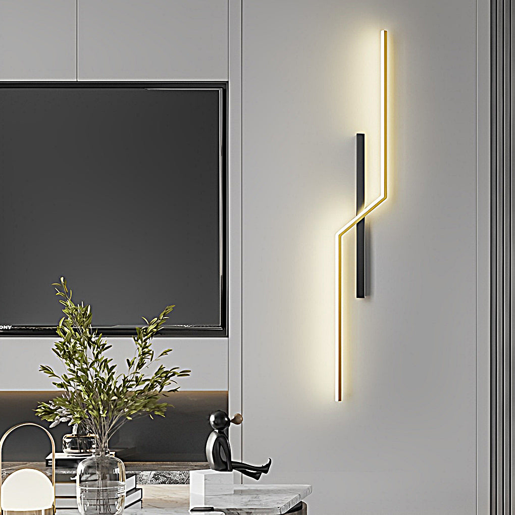 Lines Creative LED Modern Minimalist Wall Lamp Decorative Wall Sconces Lighting - Lighting > Wall Lights > LED Wall Lights - DINIBLO 