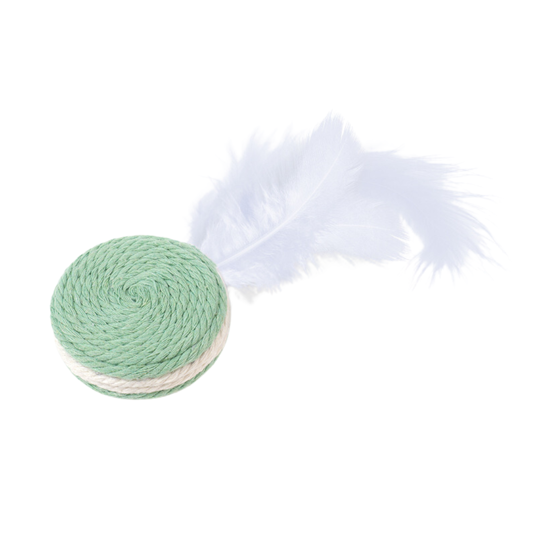 Interactive Cat Rope Feather Toys With Sound - Cat Toys - DINIBLO 