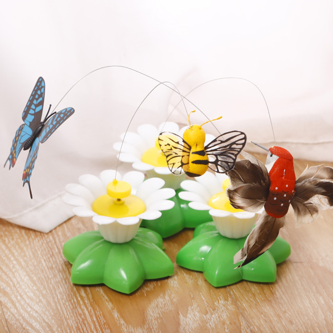 Cat Toy Rotating Butterfly Bird Bee Toys - Cat Toys - DINIBLO 