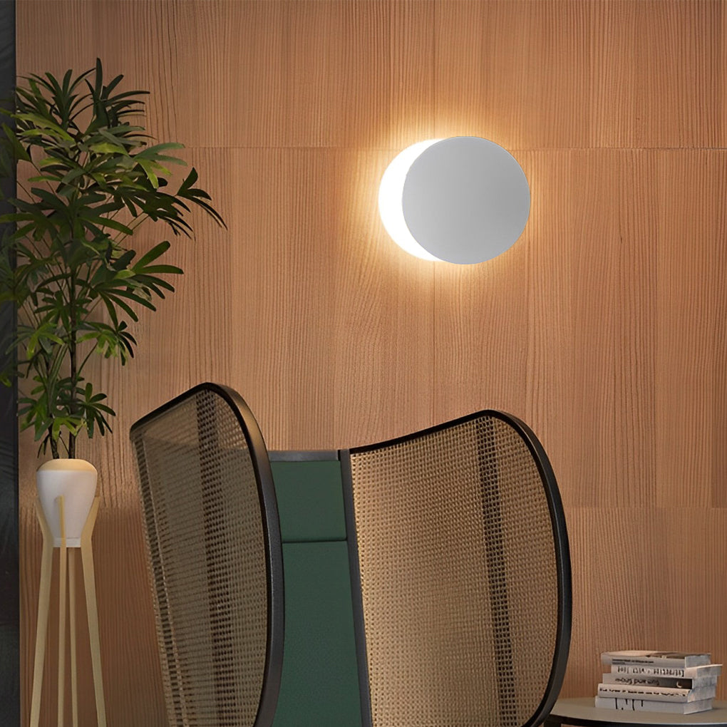 360° Rotatable Round LED Modern Wall Lamp Decorative Wall Sconce Lighting - Lighting > Wall Lights > Wall sconces - DINIBLO 