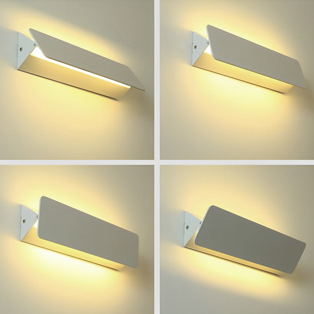 270° Rotatable Adjustable Rectangular Strip LED White Nordic Wall Lamp - Lighting > Wall Lights > LED Wall Lights - DINIBLO 