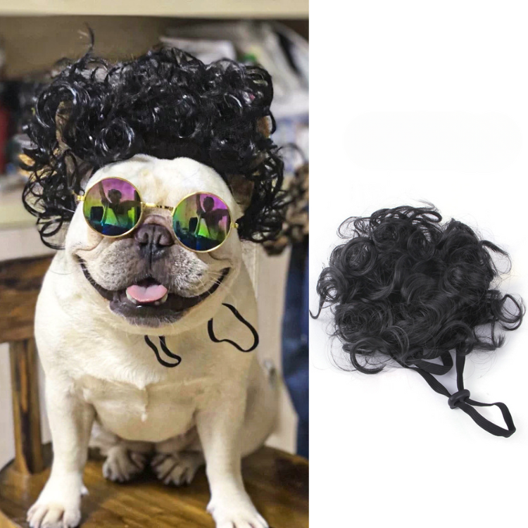 Pet Hair Wig Funny Costume - Dog Apparel - DINIBLO 