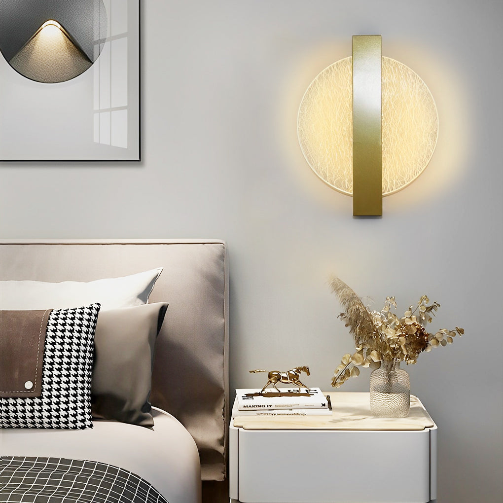 Round Square Semicircle Creative LED Nordic Bedside Wall Lamps Wall Lights - Lighting > Wall Lights > Wall sconces - DINIBLO 