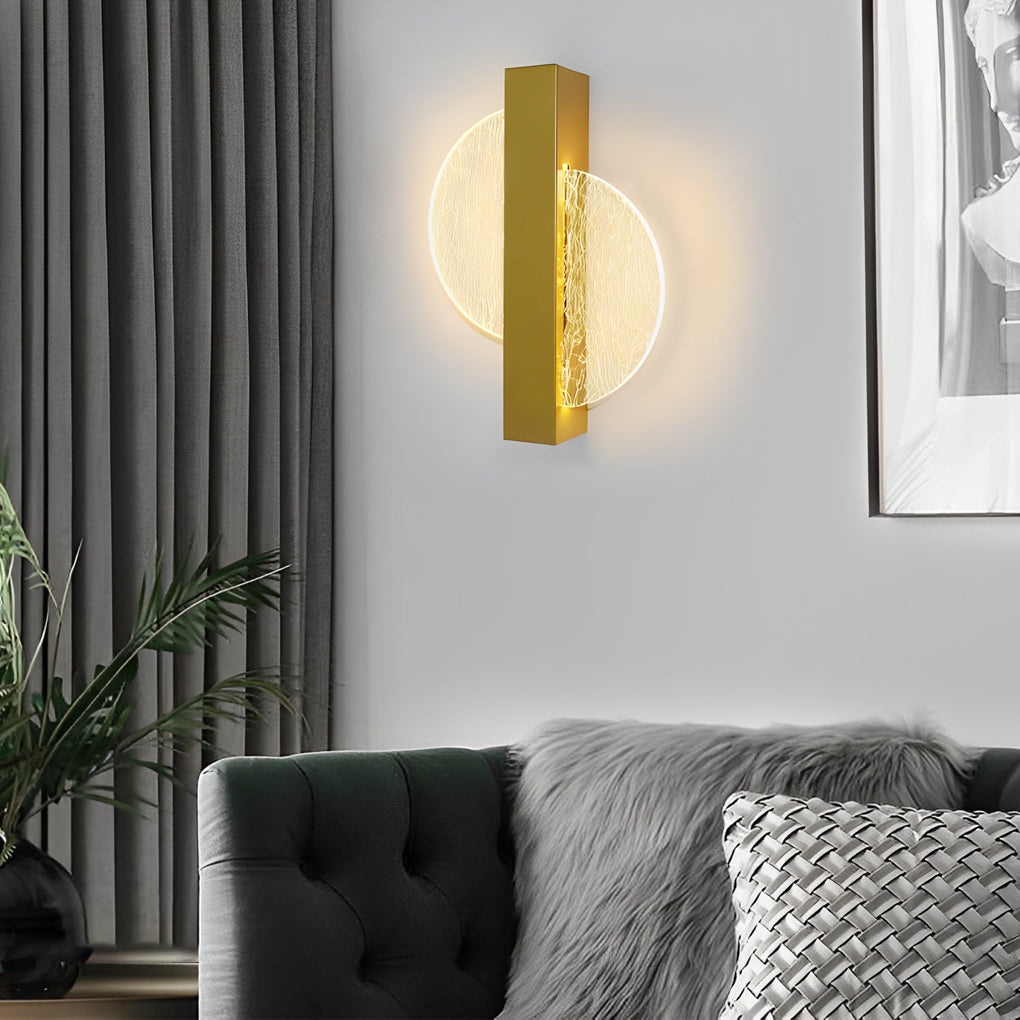 Round Square Semicircle Creative LED Nordic Bedside Wall Lamps Wall Lights - Lighting > Wall Lights > Wall sconces - DINIBLO 