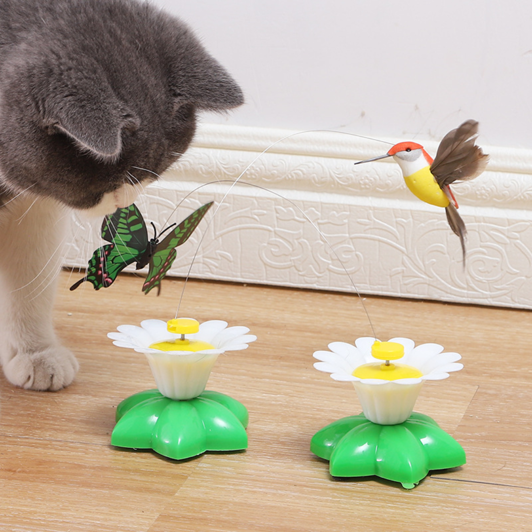 Cat Toy Rotating Butterfly Bird Bee Toys - Cat Toys - DINIBLO 