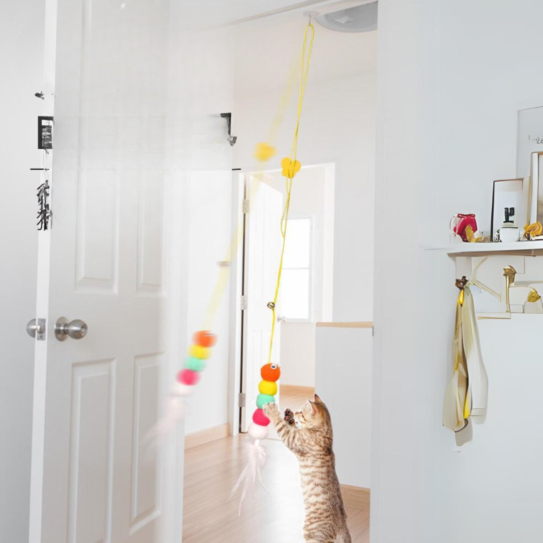 Door Hanging Interactive Teaser Toys For Pet Cats - Cat Toys - DINIBLO 