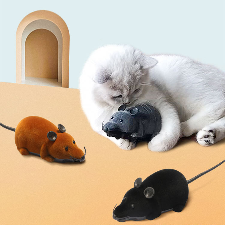 Interactive Electric Moving Cat Mouse Mice Toys - Cat Toys - DINIBLO 