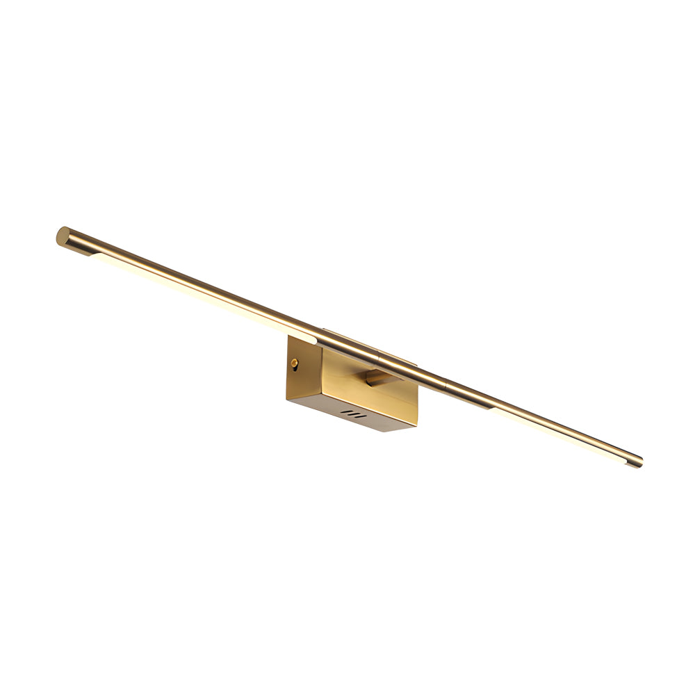 Efficient LED Vanity Light in Gold: 6W/10W, Warm White/White Light, Wall Mounted - Lighting > Wall Lights > Bathroom Vanity Lighting - DINIBLO 