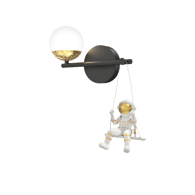 Acrylic Ball Resin Astronaut Decor Swing 3 Step Dimming Modern Wall Lights - Lighting > Wall Lights > Wall sconces - DINIBLO 