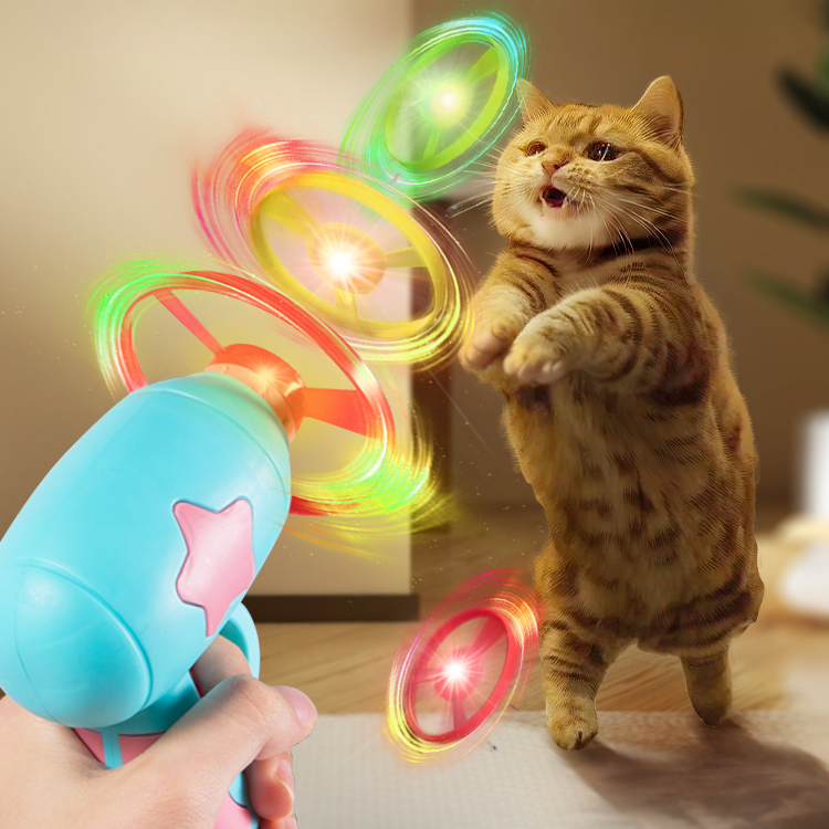 Interactive Launcher Flying Cat Toys - Cat Toys - DINIBLO 