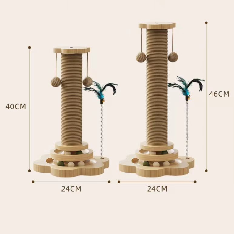 Sisal Cat Scratching Post Cat Toys - Cat Toys - DINIBLO 