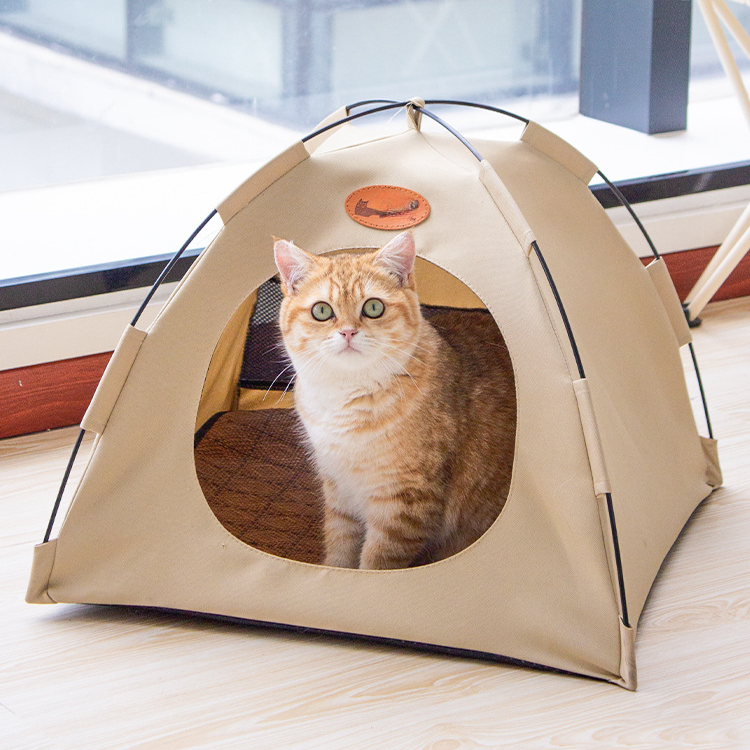 Foldable Cat Tent Bed - Cat Beds - DINIBLO 