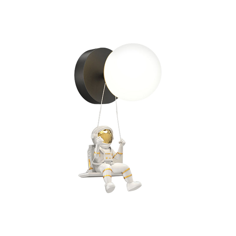 Round Ball Creative Astronaut Decor 3 Step Dimming Modern LED Wall Lights - Lighting > Wall Lights > Wall sconces - DINIBLO 