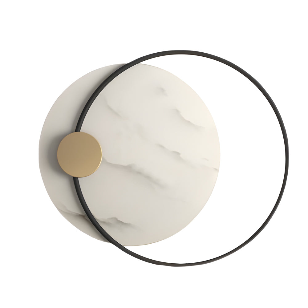 Dia 13''/26'' Round Marble Decorative LED Wall Sconces for Home - Lighting > Wall Lights > Wall sconces - DINIBLO 