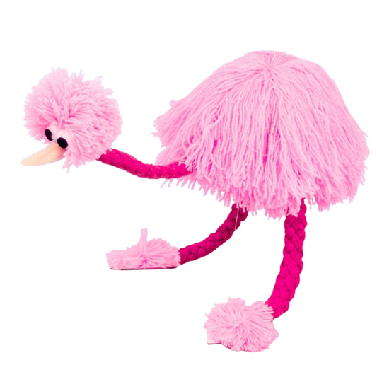 Marionette Ostrich Puppet Pet Toys For Cats Dogs - Dog Toys - DINIBLO 