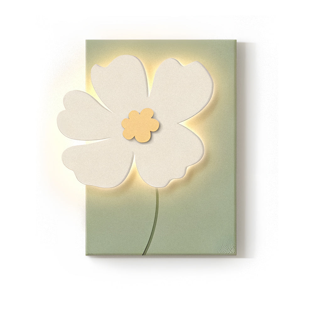 Flowers Three-Dimensional Sandstone Painting USB Remote Decorative Painting - Lighting > Wall Lights > Wall sconces - DINIBLO 