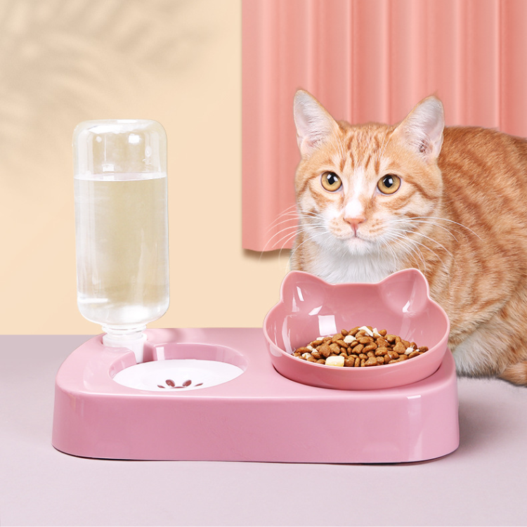 Cat Automatic Refilling Drinking Bowl Feeder - Pet Bowls, Feeders & Waterers - DINIBLO 