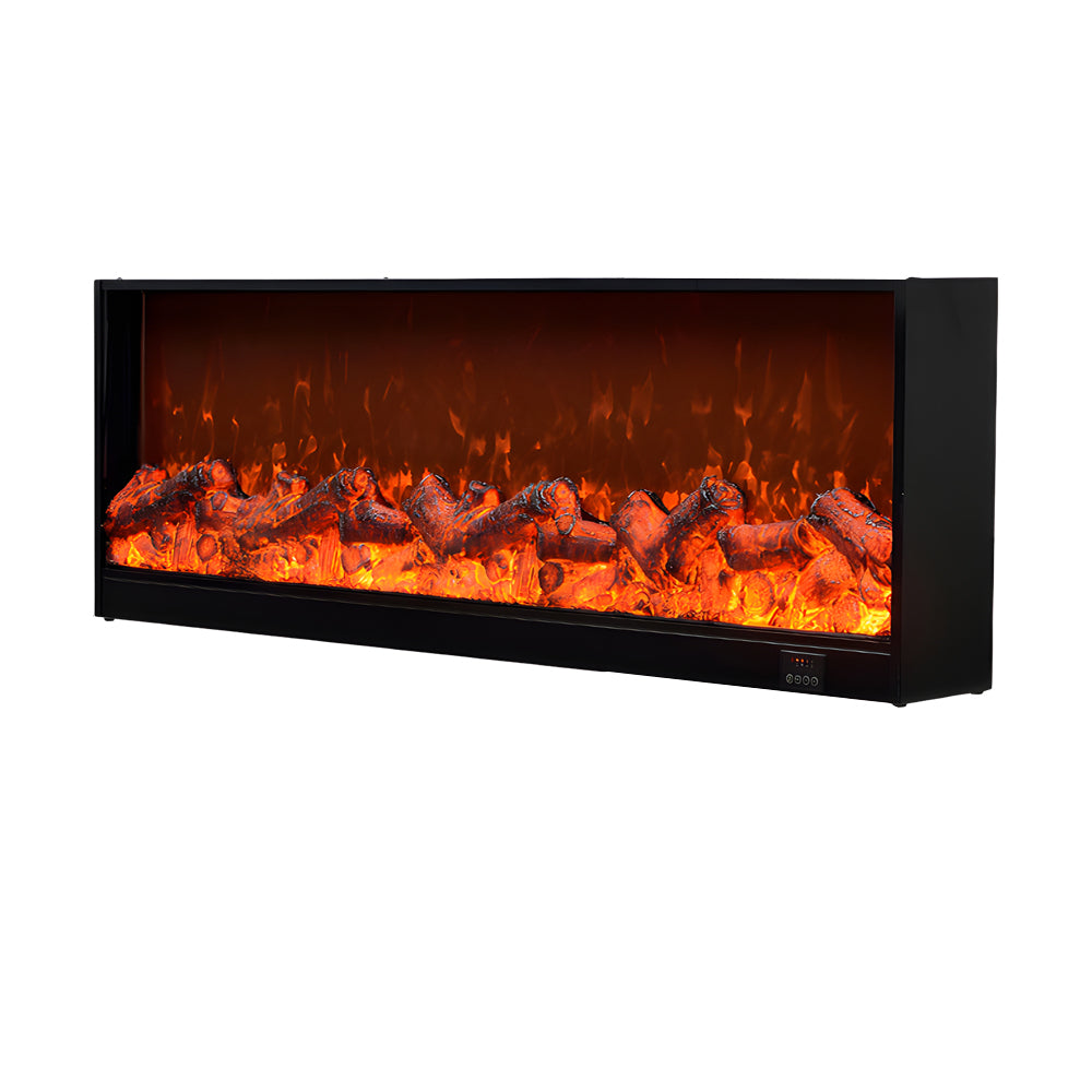 Simulated Firewood Flame Heating Decorative Recessed Fireplace Light - Lighting > Wall Lights > Electric Fireplace Lights - DINIBLO 