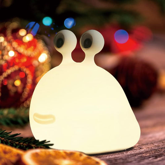 Cute Slug Night Light Silicone Baby Nursery Bedside Lamp - Night Lights & Ambient Lighting - DINIBLO 