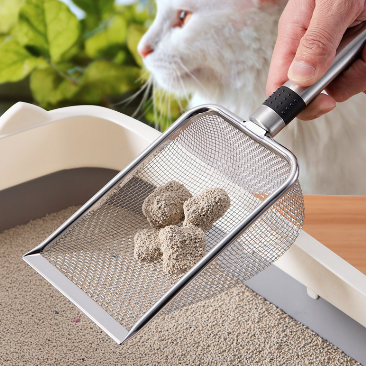 Stainless Steel Cat Litter Scoop Shovel - Cat Litter - DINIBLO 