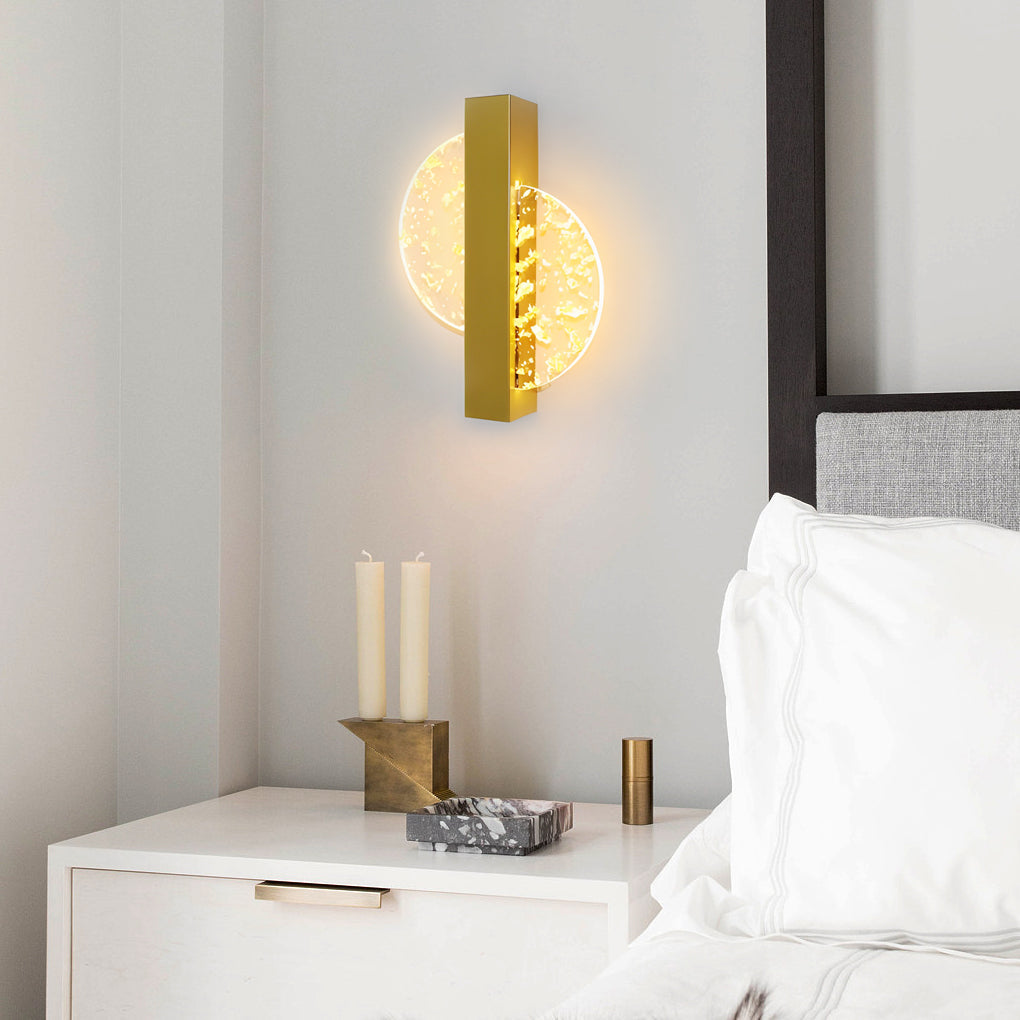 Round Square Semicircle Creative LED Nordic Bedside Wall Lamps Wall Lights - Lighting > Wall Lights > Wall sconces - DINIBLO 