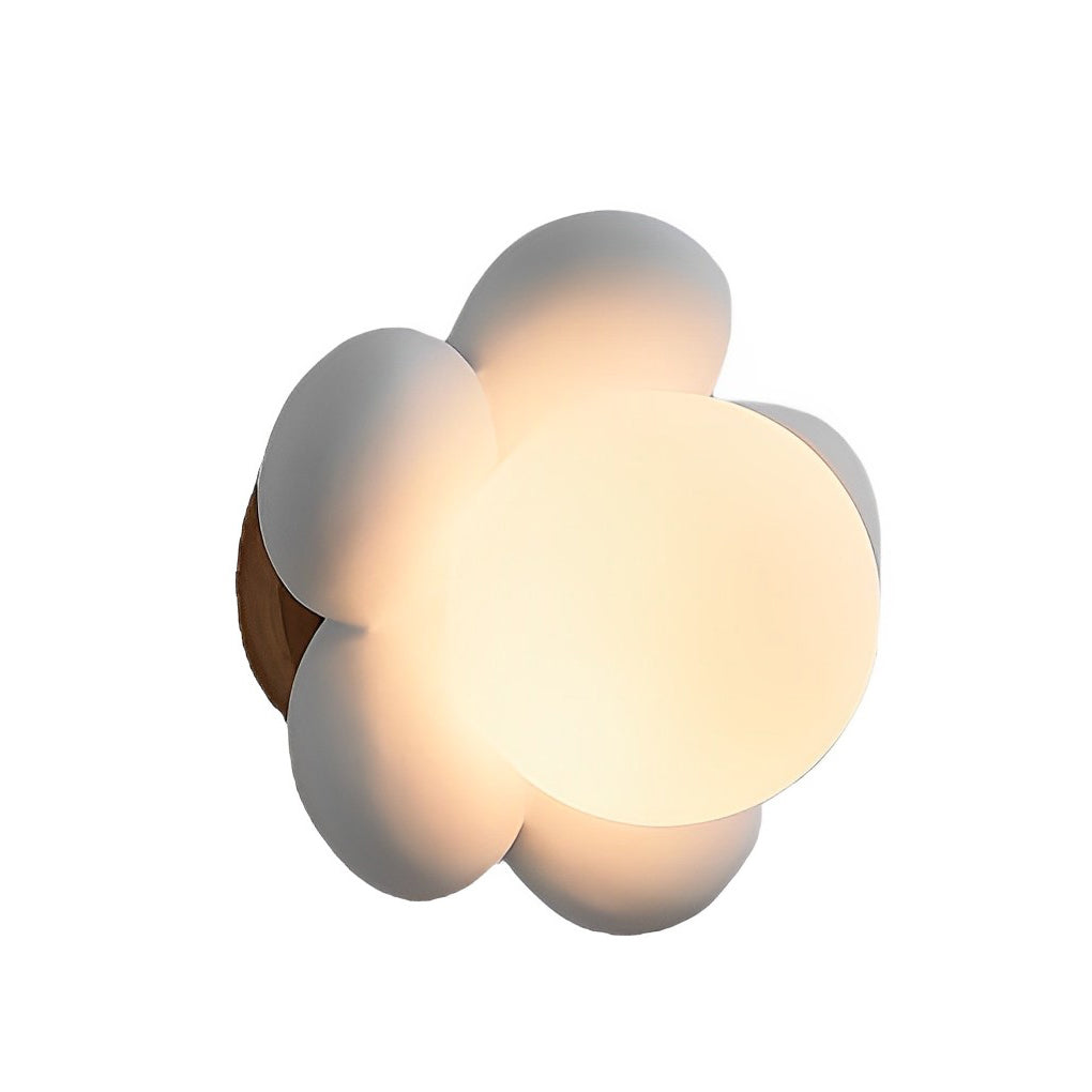 Cute Flower Creative Nordic Wall Lamp Bedroom Wall Sconces Lighting - Lighting > Wall Lights > Wall sconces - DINIBLO 