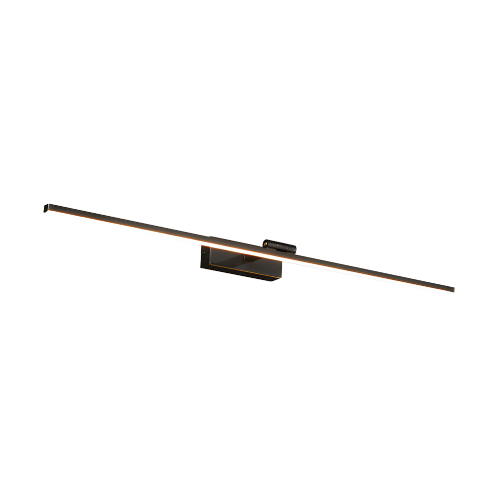 Modern Copper Linear LED Vanity Light Fixture with Adjustable Direction - Lighting > Wall Lights > Bathroom Vanity Lighting - DINIBLO 