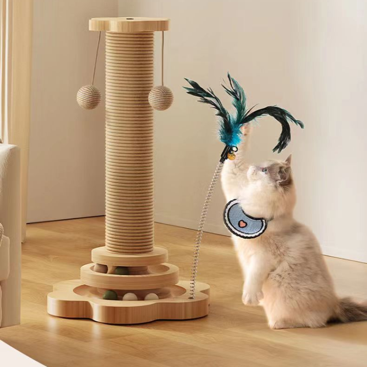 Sisal Cat Scratching Post Cat Toys - Cat Toys - DINIBLO 