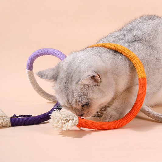 Interactive Cat Rope Chew Toys - Cat Toys - DINIBLO 