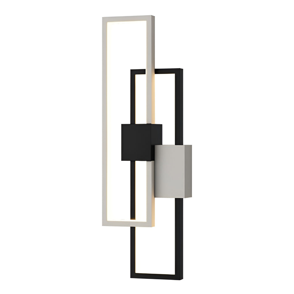 Rectangular Three-color Light LED Nordic Wall Light Fixture Wall Lamp - Lighting > Wall Lights > Wall sconces - DINIBLO 