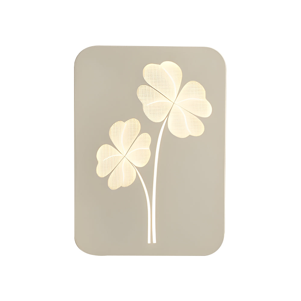 Round Ginkgo Leaf LED 3 Step Dimming Wall Sconce Lighting Wall Lamp - Lighting > Wall Lights > Wall sconces - DINIBLO 