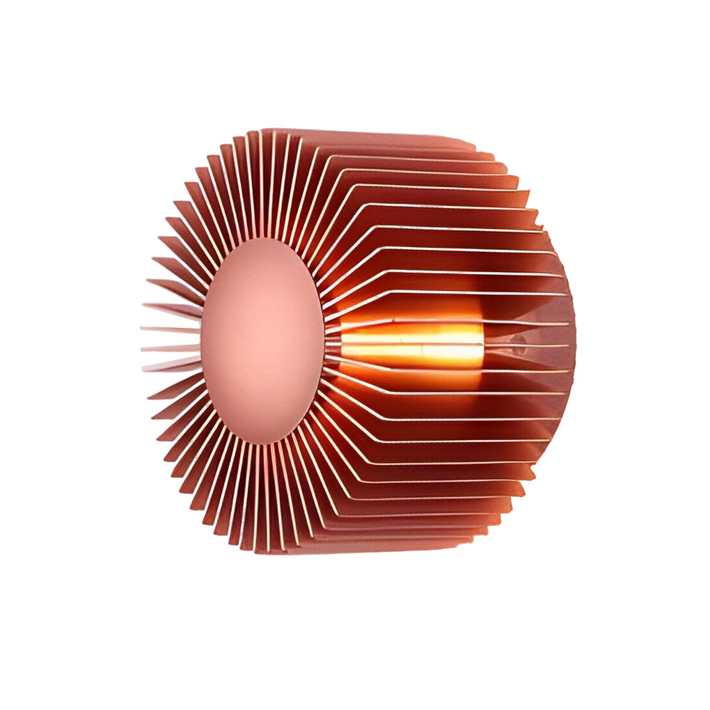 Round Sun Flowers LED Creative Decor Aluminum Modern Wall Light Fixture - Lighting > Wall Lights > Wall sconces - DINIBLO 