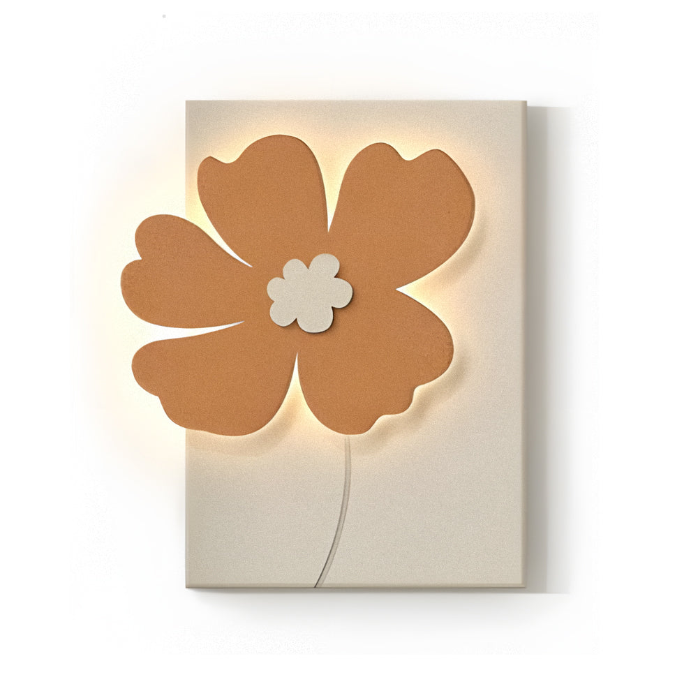 Flowers Three-Dimensional Sandstone Painting USB Remote Decorative Painting - Lighting > Wall Lights > Wall sconces - DINIBLO 