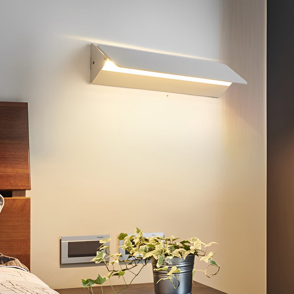 270° Rotatable Adjustable Rectangular Strip LED White Nordic Wall Lamp - Lighting > Wall Lights > LED Wall Lights - DINIBLO 